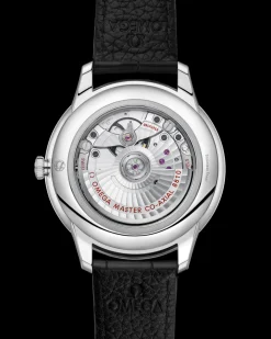 41 mm, Stahl mit Lederarmband
