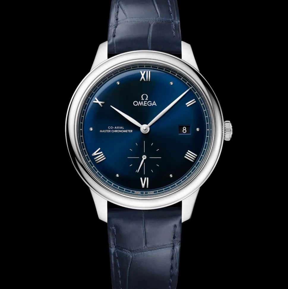 41 mm, Stahl mit Lederarmband