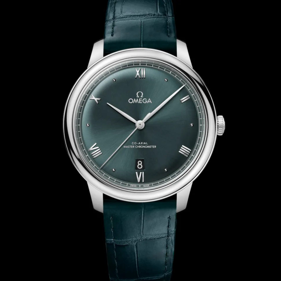 40 mm, Stahl mit Lederarmband