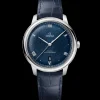 40 mm, Stahl mit Lederarmband
