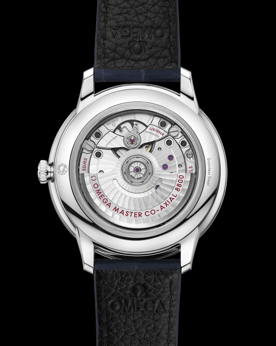 40 mm, Stahl mit Lederarmband