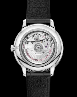 40 mm, Stahl mit Lederarmband