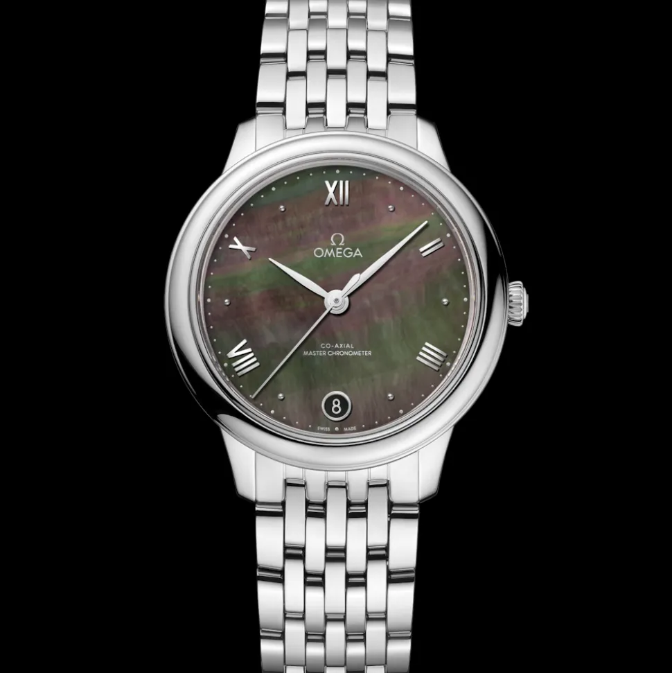 34 mm, Stahl mit Stahlarmband