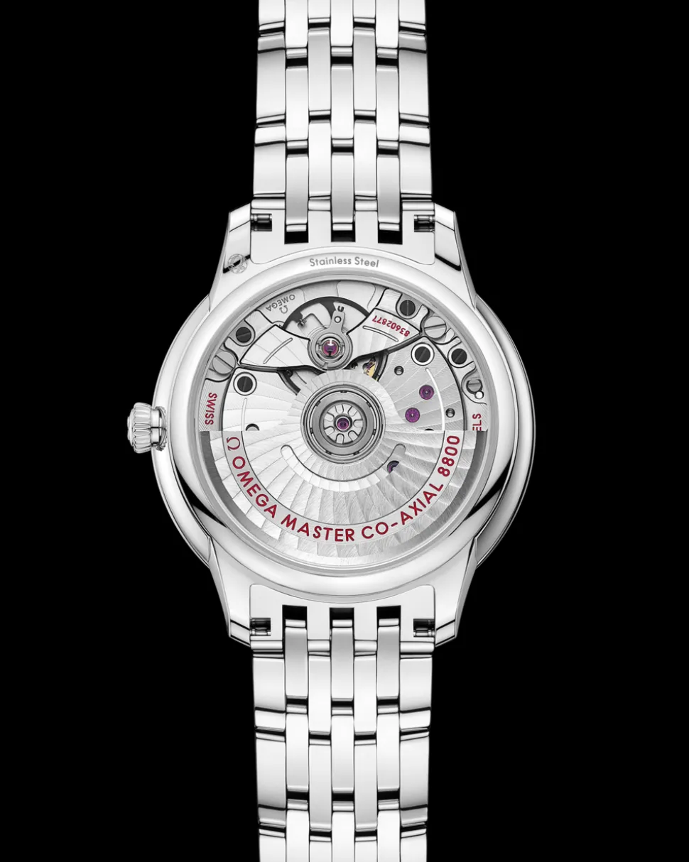34 mm, Stahl mit Stahlarmband