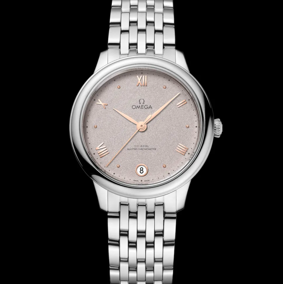 34 mm, Stahl mit Stahlarmband