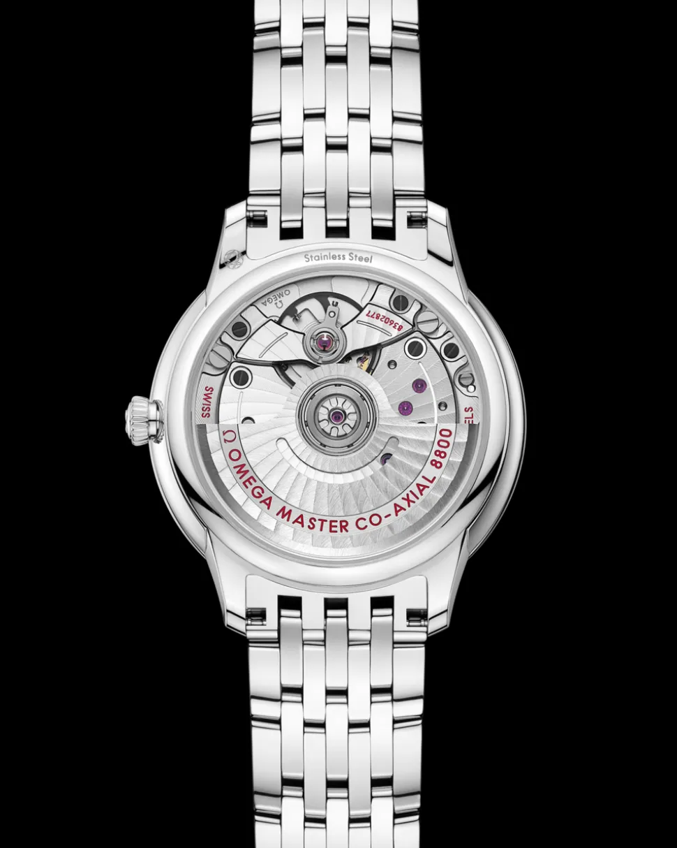 34 mm, Stahl mit Stahlarmband