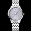 34 mm, Stahl mit Stahlarmband