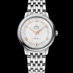 32,7 mm, Stahl mit Stahlarmband