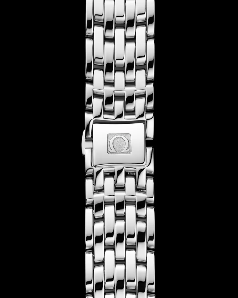 32,7 mm, Stahl mit Stahlarmband
