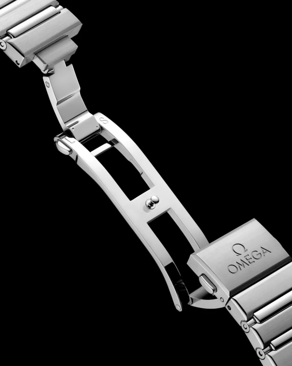 41 mm, Stahl mit Stahlarmband