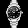 41 mm, Stahl mit Stahlarmband