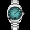 41 mm, Stahl mit Stahlarmband