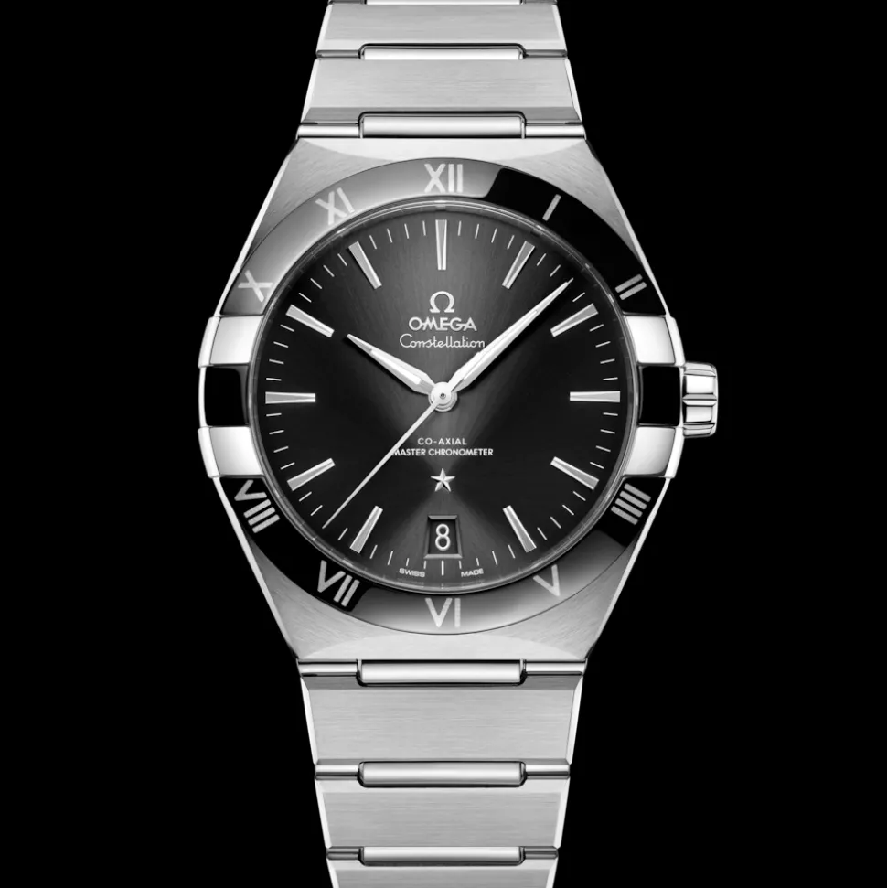 41 mm, Stahl mit Stahlarmband