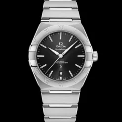 39 mm, Stahl mit Stahlarmband