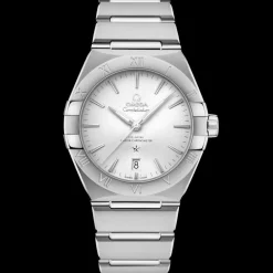 39 mm, Stahl mit Stahlarmband
