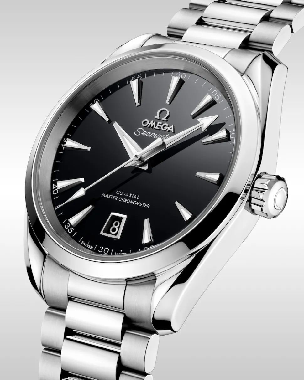 38 mm, Stahl mit Stahlarmband