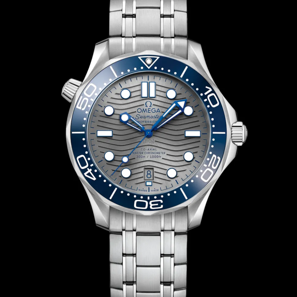 42 mm, Stahl mit Stahlarmband