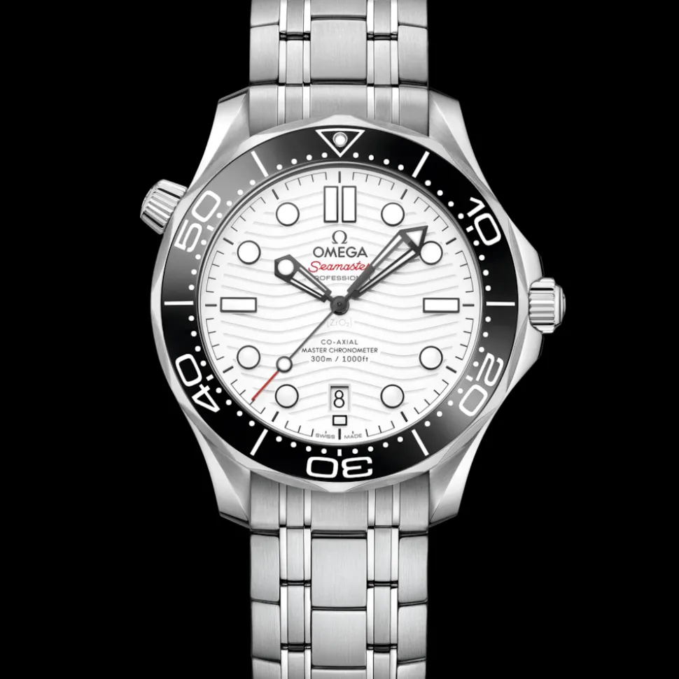 42 mm, Stahl mit Stahlarmband
