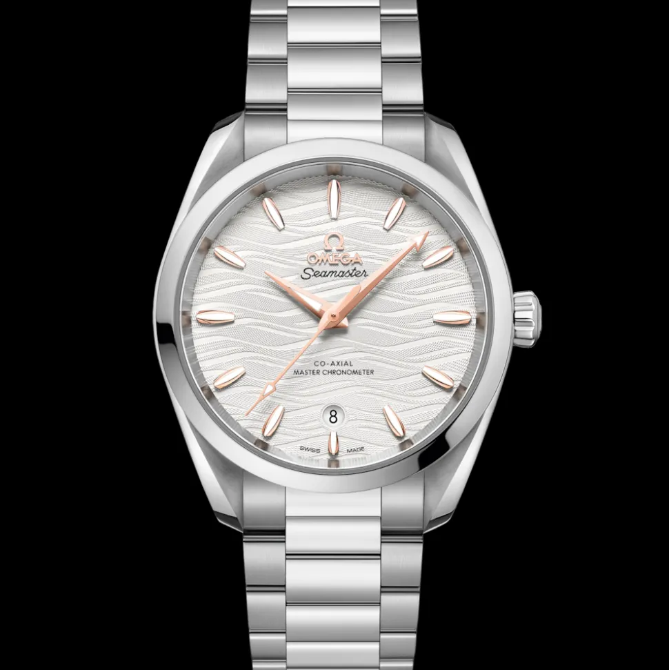 38 mm, Stahl mit Stahlarmband