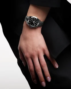 34 mm, Stahl mit Stahlarmband
