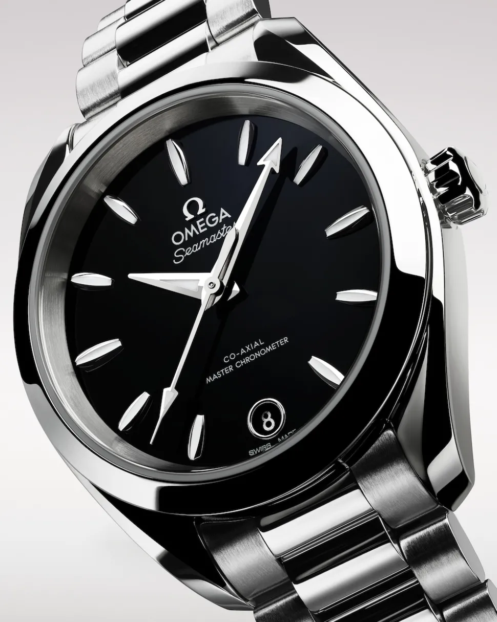 34 mm, Stahl mit Stahlarmband