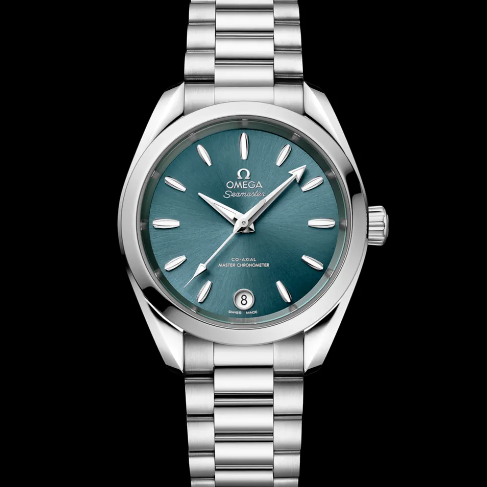 34 mm, Stahl mit Stahlarmband