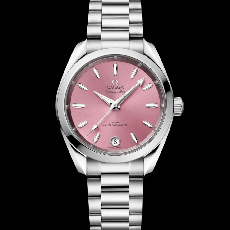 34 mm, Stahl mit Stahlarmband