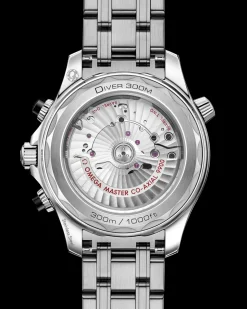 44 mm, Stahl mit Stahlarmband