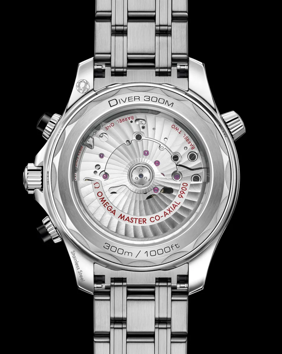 44 mm, Stahl mit Stahlarmband
