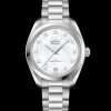 34 mm, Stahl mit Stahlarmband