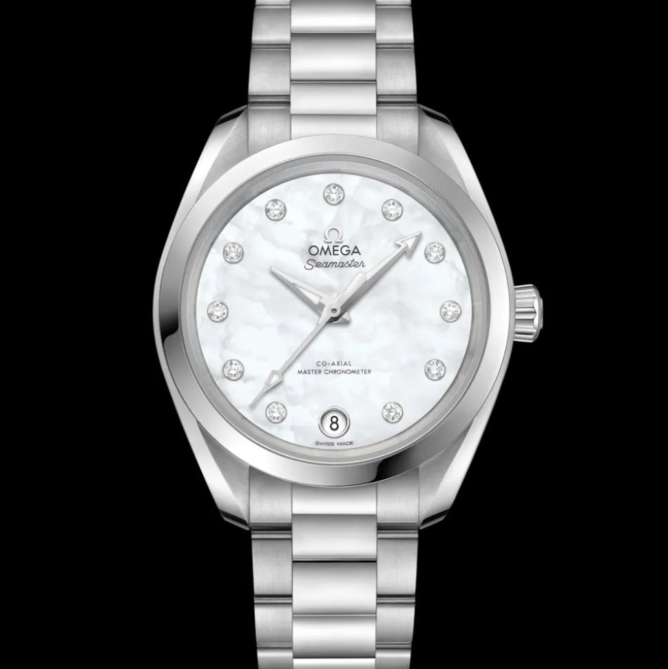 34 mm, Stahl mit Stahlarmband