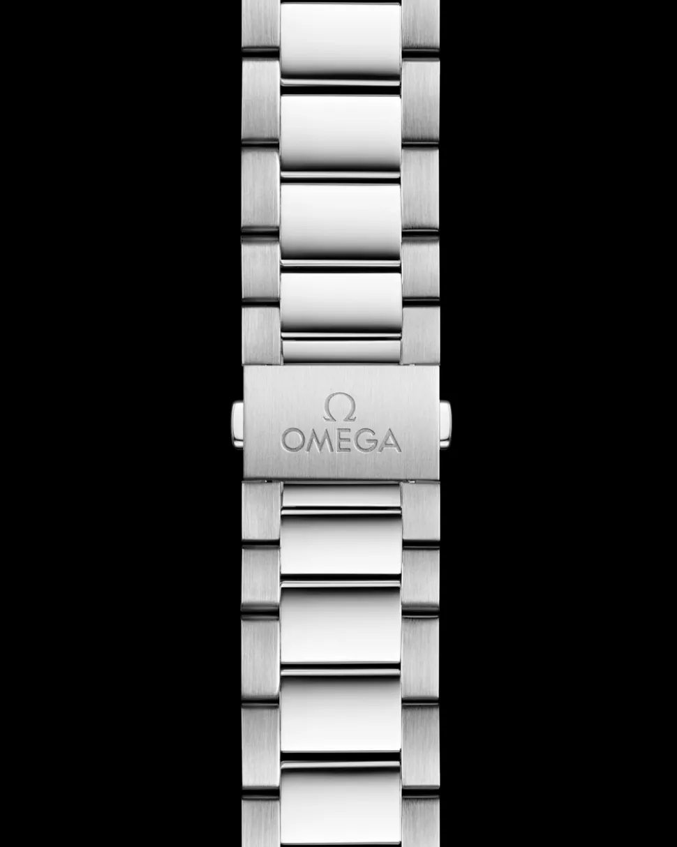 43 mm, Stahl mit Stahlarmband