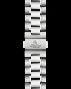 38 mm, Stahl mit Stahlarmband