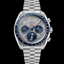 43 mm, Stahl mit Stahlarmband