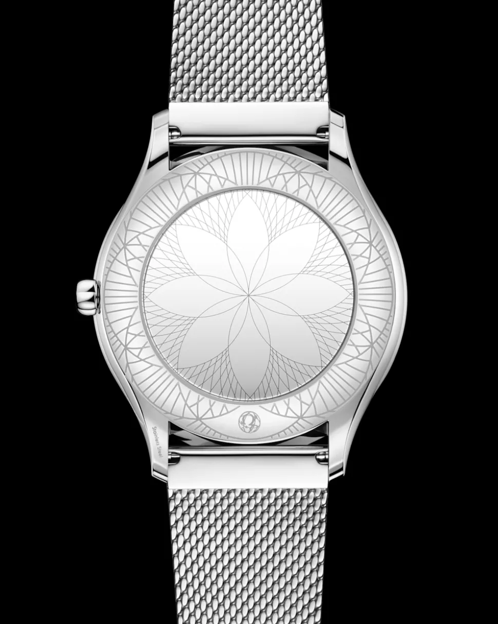 36 mm, Stahl mit Stahlarmband