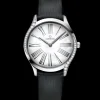 36 mm, Stahl mit Textilarmband