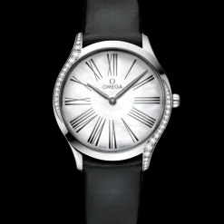 36 mm, Stahl mit Textilarmband