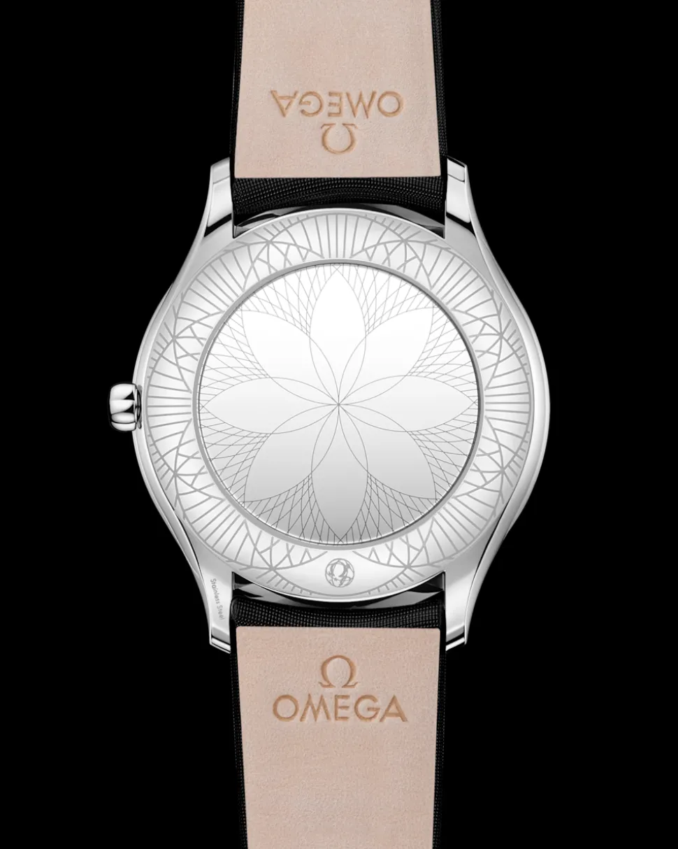 36 mm, Stahl mit Textilarmband
