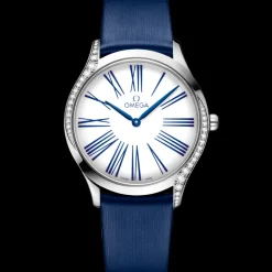 36 mm, Stahl mit Textilarmband