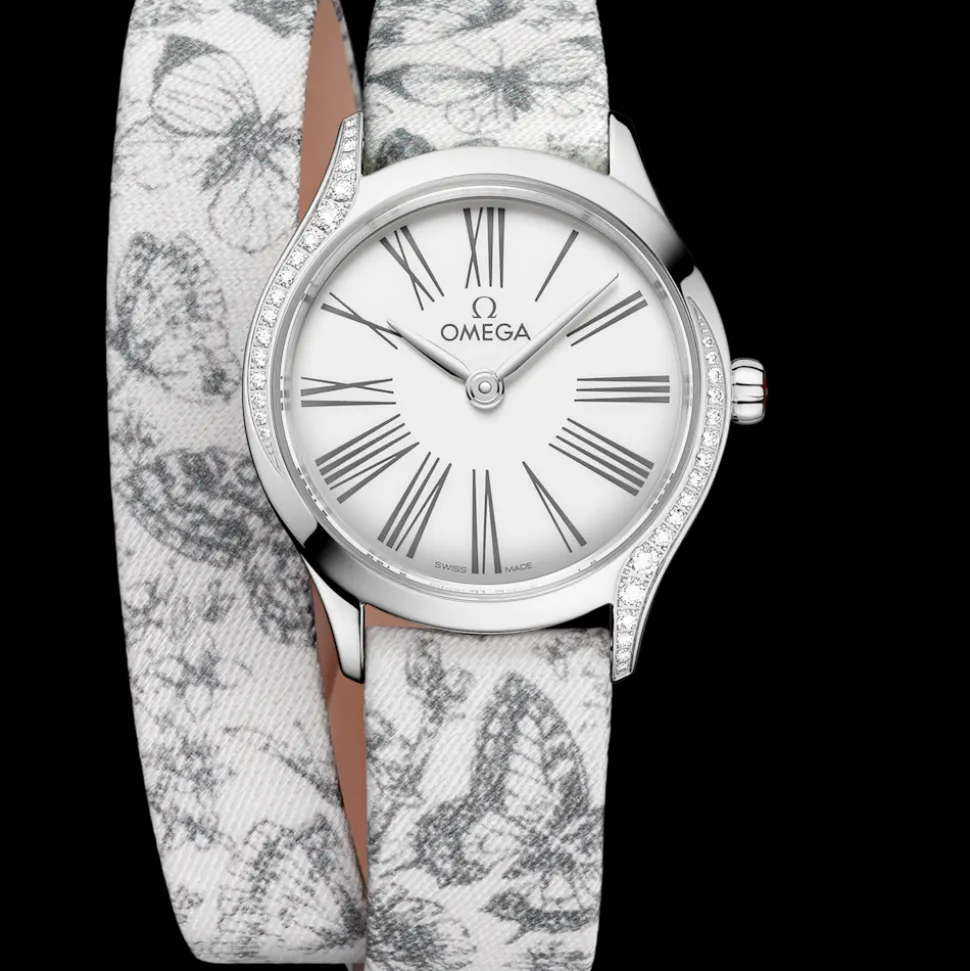 26 mm, Stahl mit „Toile de Jouy“