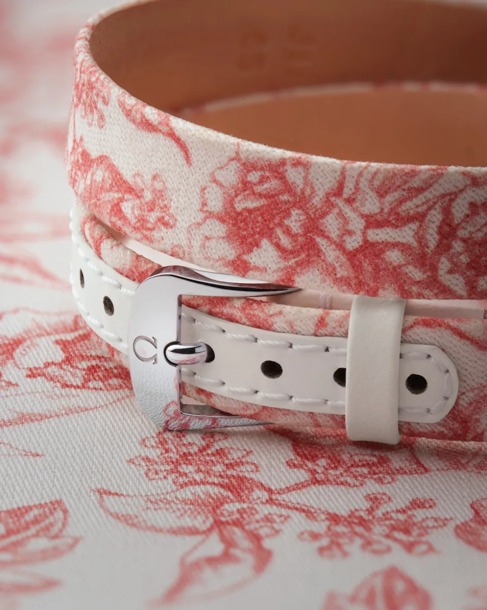 26 mm, Stahl mit „Toile de Jouy“