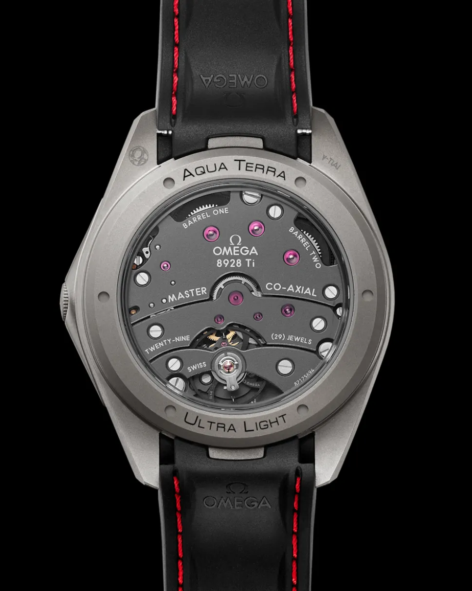 41 mm, Titan mit Kautschukband