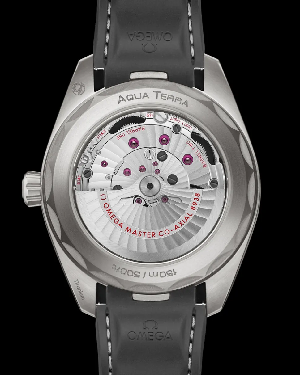 43 mm, Titan mit Kautschukband