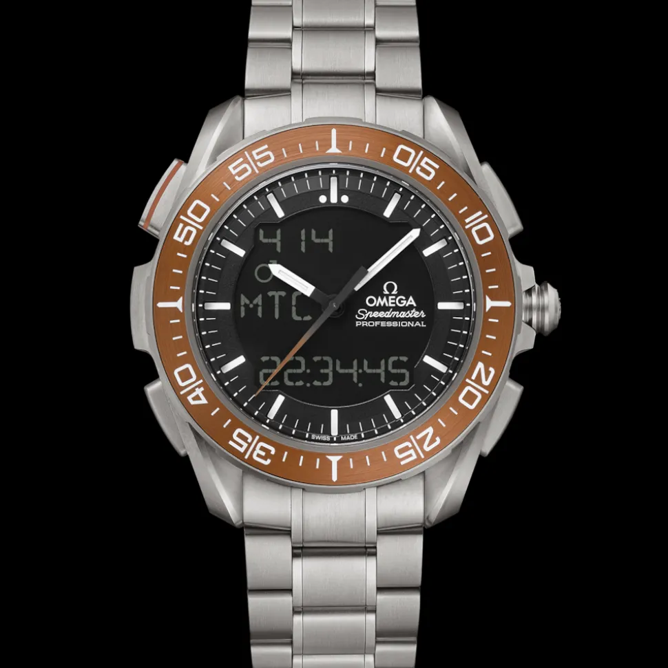 45 mm, Titan mit Titanband