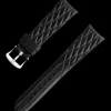 Schwarzes Lederarmband mit Dornschließe