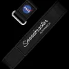 2‑teiliges schwarzes Speedmaster Moonwatch VELCRO®‑Armband