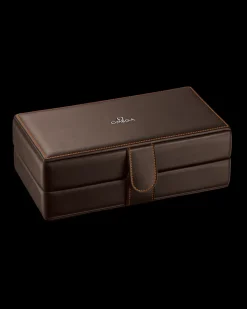 Uhrenbox, Braun
