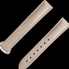 Veganes Armband in Beige mit Faltschließe