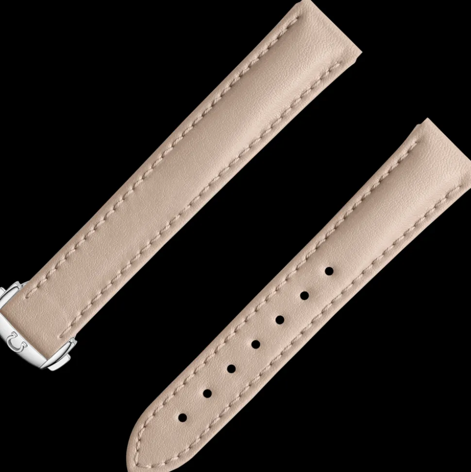 Veganes Armband in Beige mit Faltschließe
