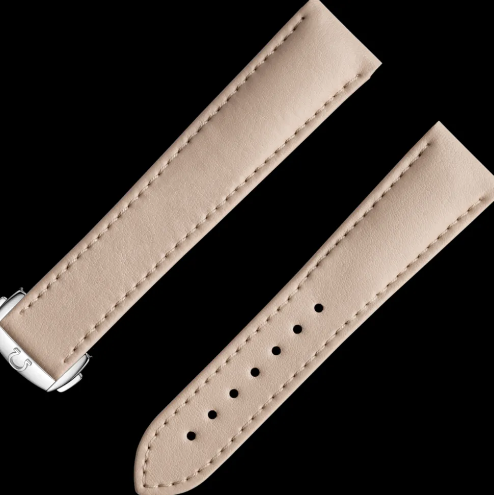 Veganes Armband in Beige mit Faltschließe